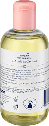 Ápoló olaj mandulaolajjal babylove Mama