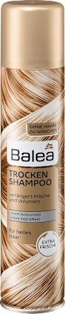 Trockenshampoo helles Haar Balea