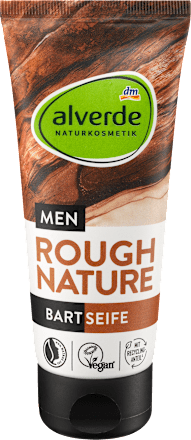 Tekoče milo za brado ROUGH NATURE alverde NATURKOSMETIK MEN