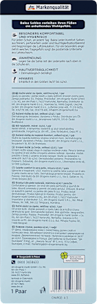 Leder Einlegesohlen Gr. 42/43 (1 Paar) Balea