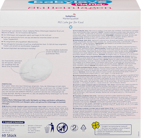 Stilleinlagen weiß   babylove Mama