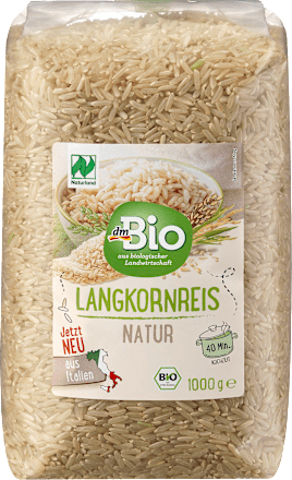 Dlhozrnná ryža natural dmBio