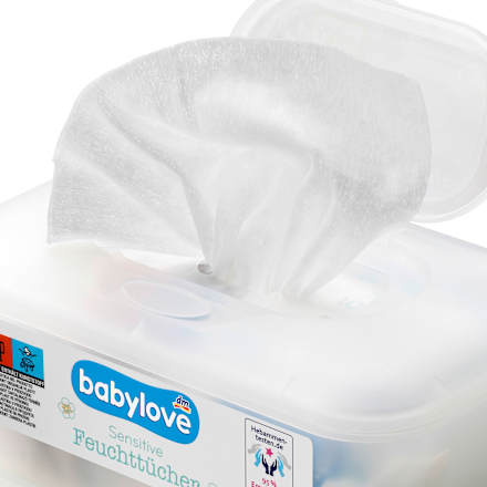Feuchttücher sensitive Box babylove
