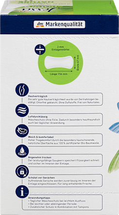 Slipeinlagen Normal nature Jessa