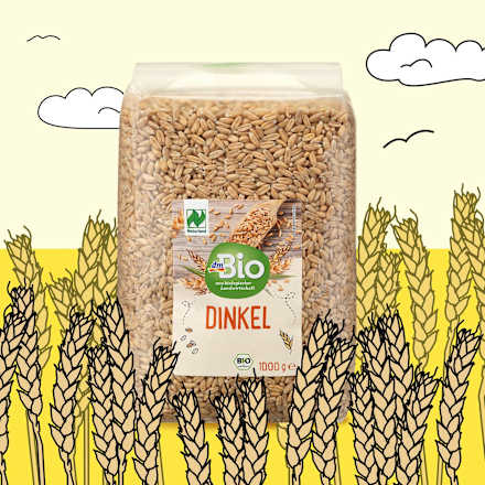 Getreide, Dinkel, Naturland dmBio