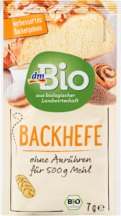 sušené droždí 2x7 g dmBio