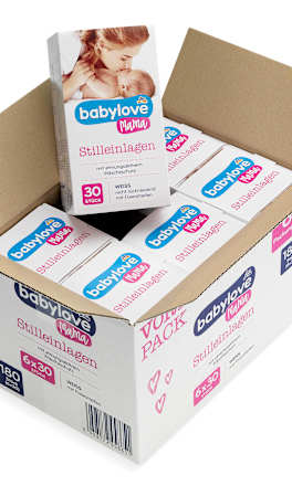 Stilleinlagen weiß (6x30 St) babylove Mama