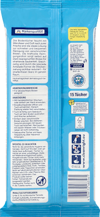 Feuchte Bodentücher Pure Frische Denkmit