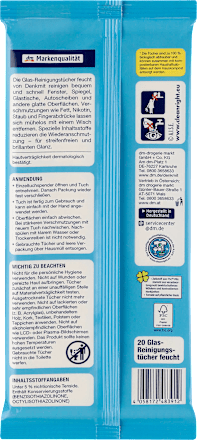 Nawilżane ściereczki do czyszczenia powierzchni szklanych Denkmit