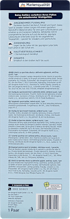 Einlegesohlen Sport & Sneaker, schwarz Gr. 44/45 (1 Paar)  Balea