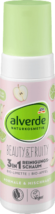 Beauty&Fruity 3în1 spumă de curățare alverde NATURKOSMETIK