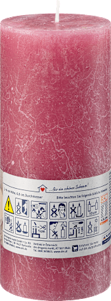 Lumânare rustik 160/68 fructe de pădure Profissimo