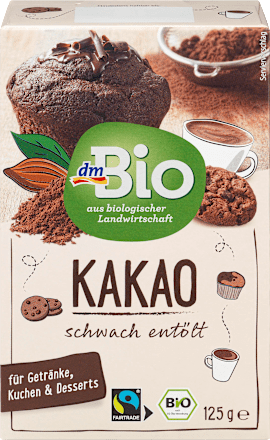 Kakaopulver schwach entölt dmBio