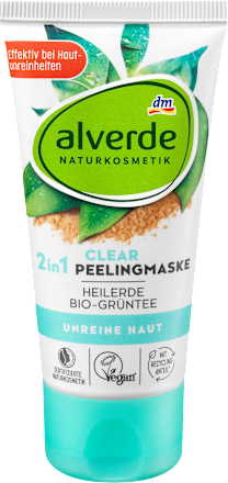 Peelingmaske 2in1 Clear  alverde NATURKOSMETIK