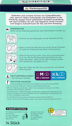 Achselpads Größe L Balea