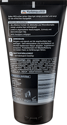 Żel do mycia Active Carbon Balea MEN