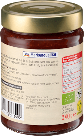 Fruchtaufstrich Erdbeer 55% dmBio