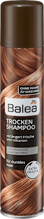 Trockenshampoo dunkles Haar Balea