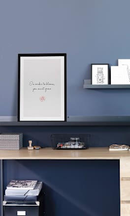 Bilderrahmen "Bristol" Holz, 30 x 45 cm, schwarz Paradies