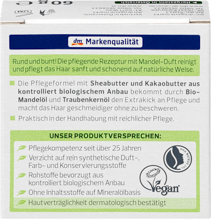 Festes Shampoo mit Mandel-Duft alverde NATURKOSMETIK
