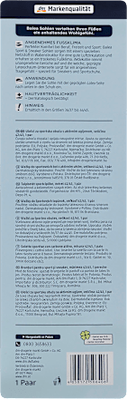 Sport & Sneaker Sohlen schwarz Gr. 42/43 (1 Paar) Balea