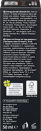 Gesichtscreme Energy Anti-Müdigkeitsbooster 5in1 Balea MEN