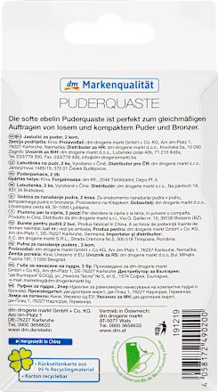 Puderquaste ebelin