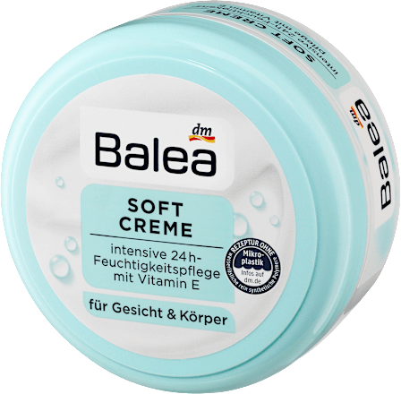 Delikatny krem nawilżający z witaminą E Balea