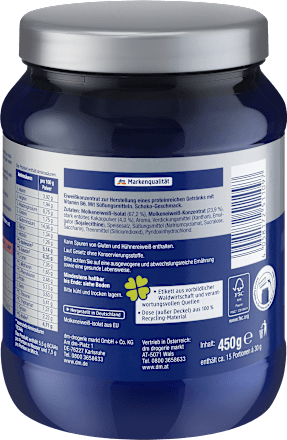 Whey Proteinpulver Schoko Geschmack Sportness