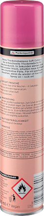 Trockenshampoo Soft Cotton  Balea