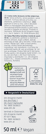 Nachtcreme Ultra Sensitive Balea med