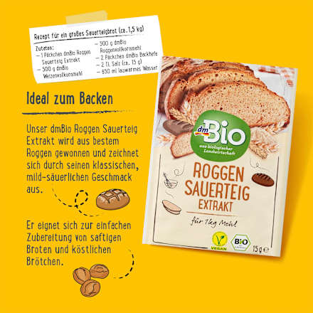Roggen Sauerteig Extrakt dmBio