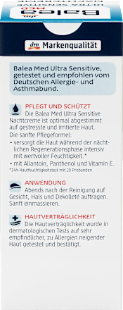 Nachtcreme Ultra Sensitive Balea med