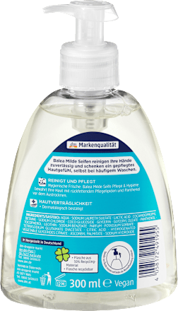 Flüssigseife, milde Seife Pflege & Hygiene, antibakteriell Balea