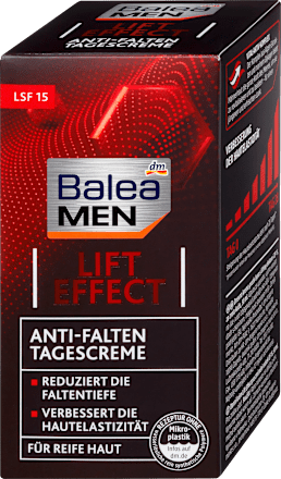 Lift Effect krema za lice protiv bora Balea MEN