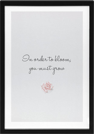 Bilderrahmen "Bristol" Holz, 30 x 45 cm, schwarz Paradies