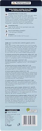 Einlegesohlen Sport&Sneaker weiß Größe 36/37 (1 Paar) Balea