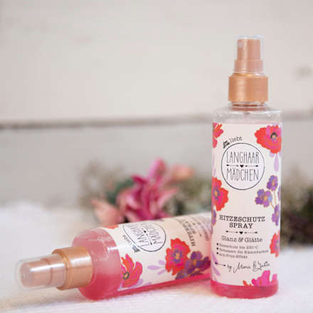 Hitzeschutzspray Langhaarmädchen
