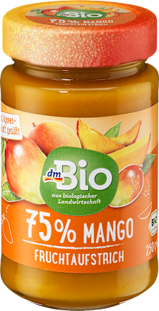 Fruchtaufstrich 75% Mango dmBio