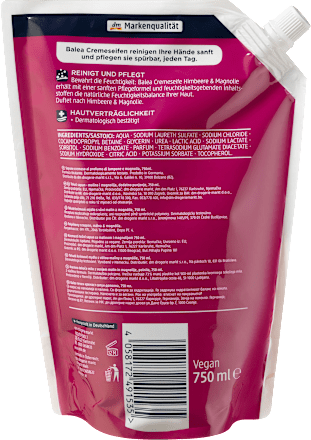 Flüssigseife Himbeere & Magnolie Nachfüllpack Balea