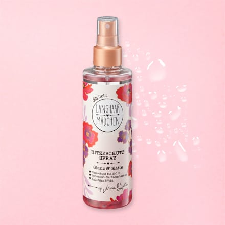 Hitzeschutzspray Langhaarmädchen