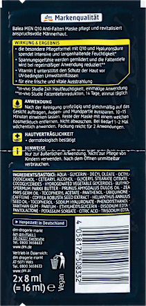 Maske Q10 Anti-Falten Balea MEN