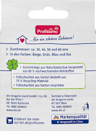 Gummiringe Profissimo