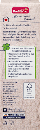 Besteck aus Holz Profissimo