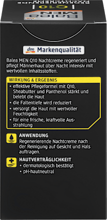 Nachtcreme Q10 regenerierend Balea MEN