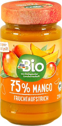Fruchtaufstrich 75% Mango dmBio