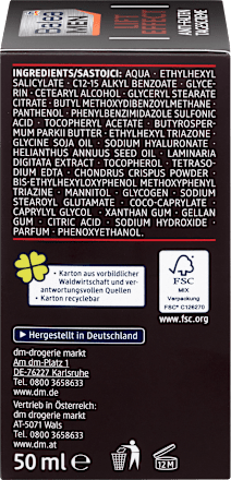 Gesichtscreme Lift Effect Anti-Falten  Balea MEN