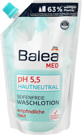 seifenfreie Waschlotion, hautneutral, Nachfüllpack Balea med