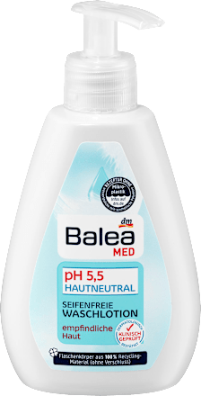 Flüssigseife pH 5,5 hautneutral seifenfreie Waschlotion Balea med