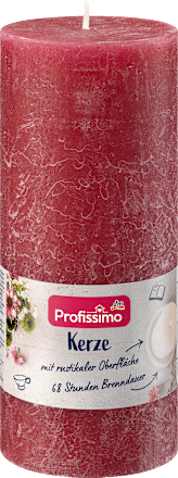Lumânare rustică bordo 160/68 Profissimo